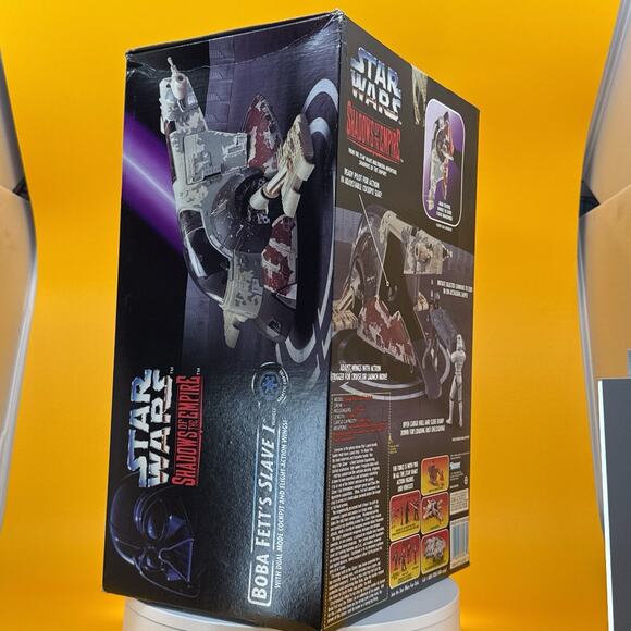 Vintage 1996 Star Wars Boba Fett's Starship - Picture 12 of 16